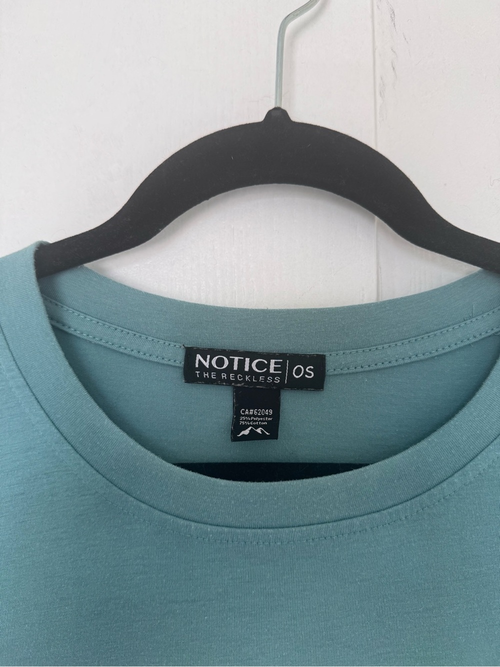Notice Women’s Teal Graphic Short Sleeve Tee - 'Here For The Après Ski' - Picture 3 of 4